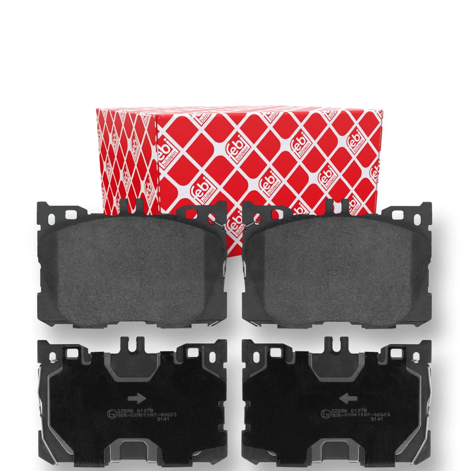 Комплект тормозных колодок FEBI BILSTEIN 116428 дисковый тормоз, фото №1