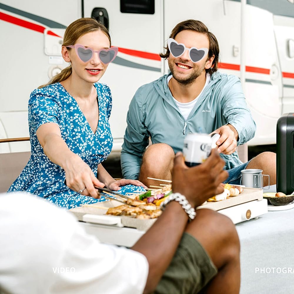 Солнцезащитные очки в форме сердца YANGUN, 9 шт., фото №7