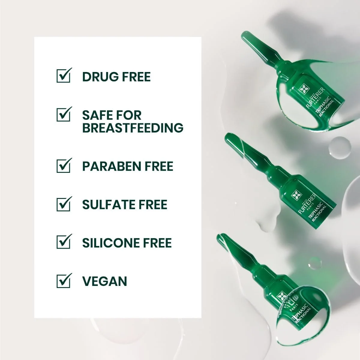 Засіб Rene Furterer Triphasic Rf80 проти випадіння волосся 12 флаконів, фото №5