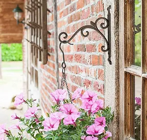 Кронштейн настенный для кашпо zeitzone чугунный винтажный 31 см цена на synthetic.ua - Фото 1 Кронштейн настенный для кашпо zeitzone чугунный винтажный 31 см synthetic.ua - Фото 1