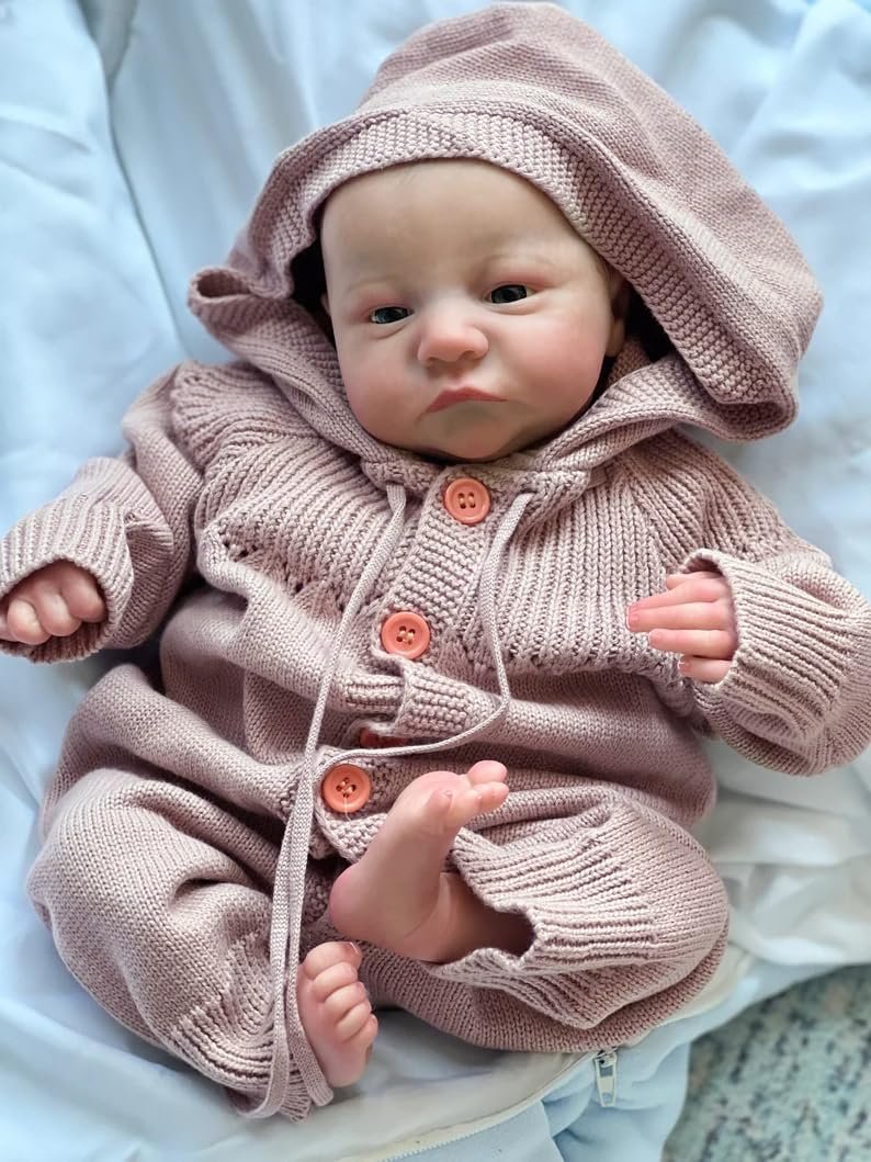 Кукла Anano Reborn Realistic Baby for Boys 18 Inch Real Size Baby Doll Weigh Like Real Baby Soft Skin (19 дюймов), фото №2 Кукла Anano Reborn Realistic Baby for Boys 18 Inch Real Size Baby Doll Weigh Like Real Baby Soft Skin (19 дюймов), фото №2