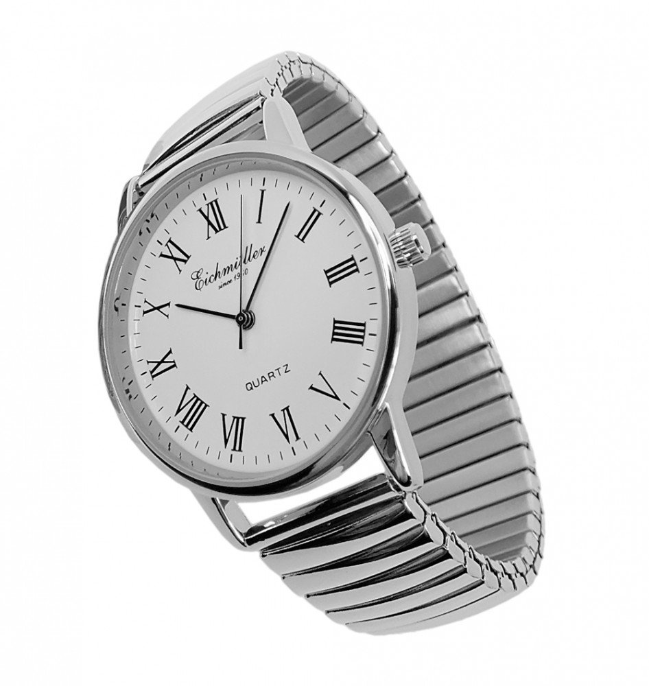 Мужские часы Eichmüller Analogue 36,5 мм Шнурок Серебристый 27330, фото №1
