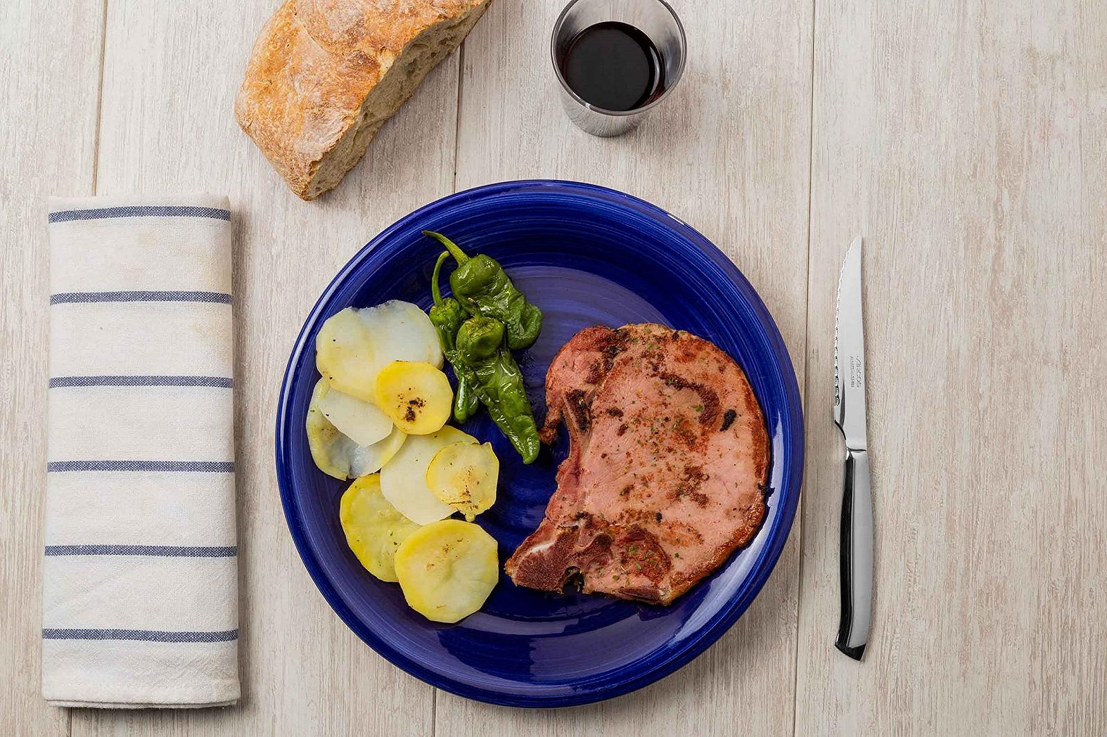 Нож столовый Arcos Monoblock 110 мм Серебристый, фото №5 Нож столовый Arcos Monoblock 110 мм Серебристый, фото №5