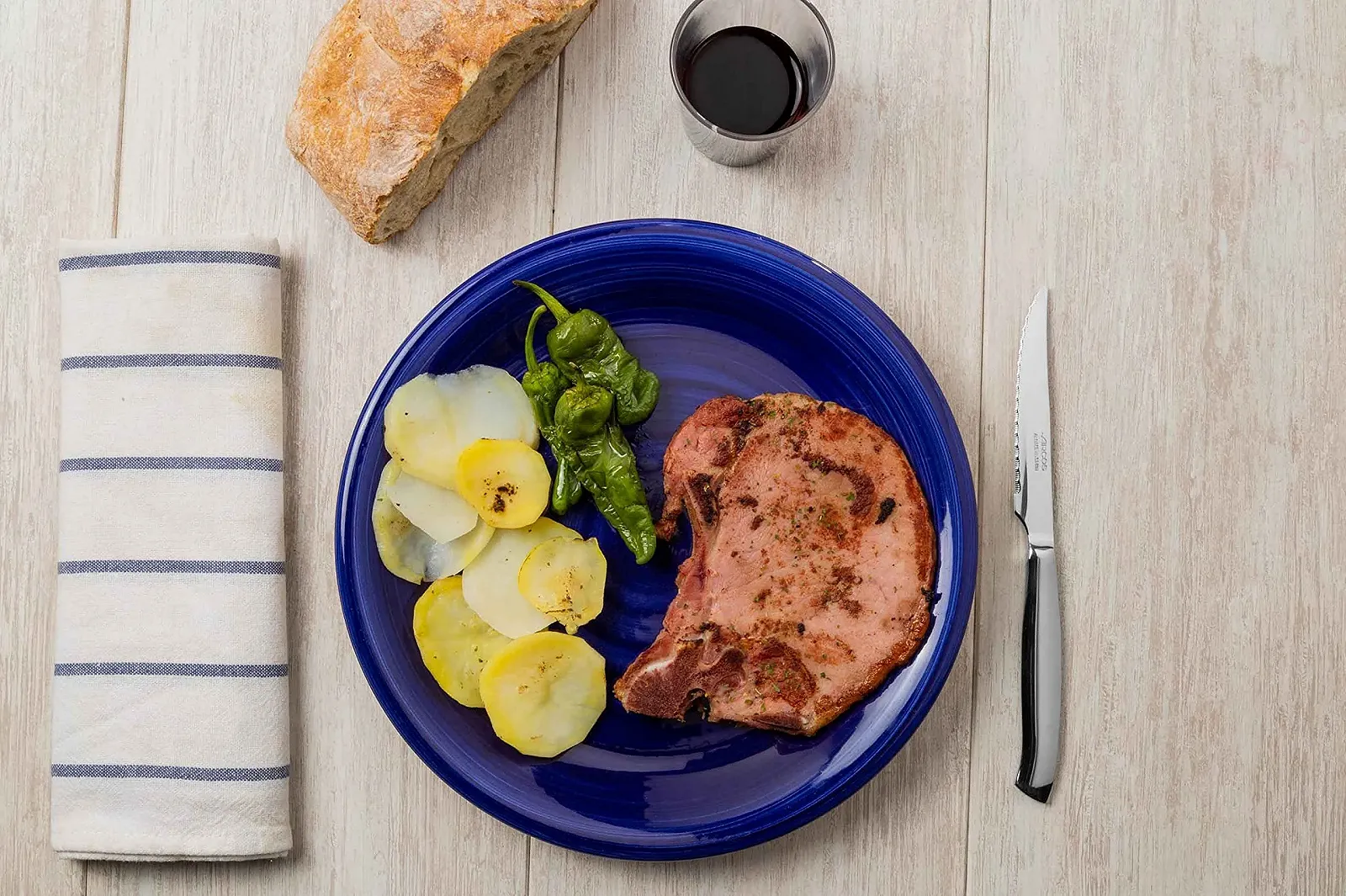 Нож столовый Arcos Monoblock 110 мм Серебристый, фото №5 Нож столовый Arcos Monoblock 110 мм Серебристый, фото №5