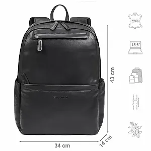 Рюкзак для ноутбука STILORD Brighton 15.6 дюймов кожаный XL Черный цена на synthetic.ua - Фото 1 Рюкзак для ноутбука STILORD Brighton 15.6 дюймов кожаный XL Черный synthetic.ua - Фото 1