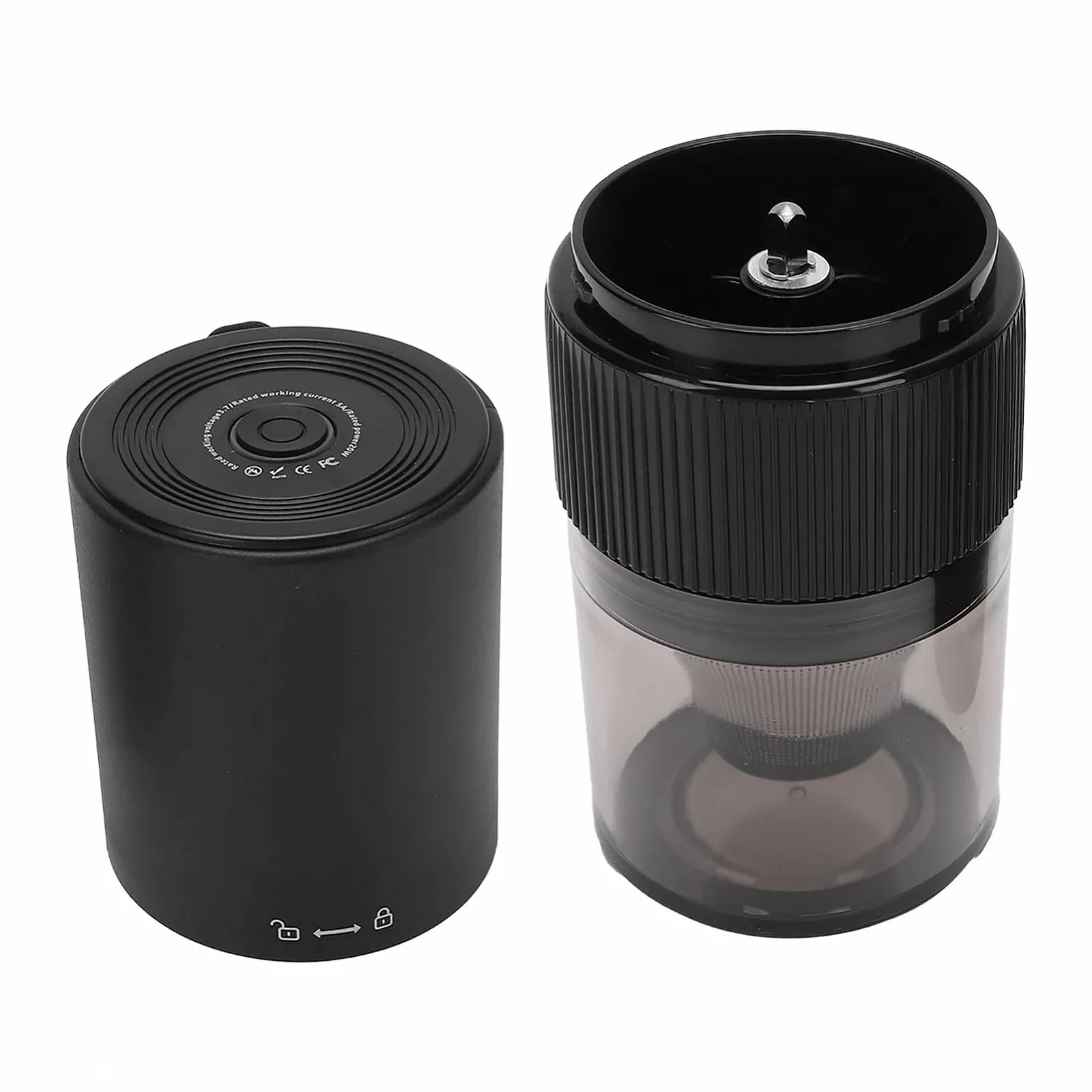 Электрическая кофемолка Fafeicy Портативная USB Перезаряжаемая для дома кемпинга путешествий, фото №8