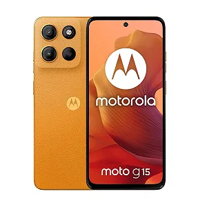 Смартфон Motorola Moto G15 128GB/4GB Dual SIM Sunrise Orange - Фото 1