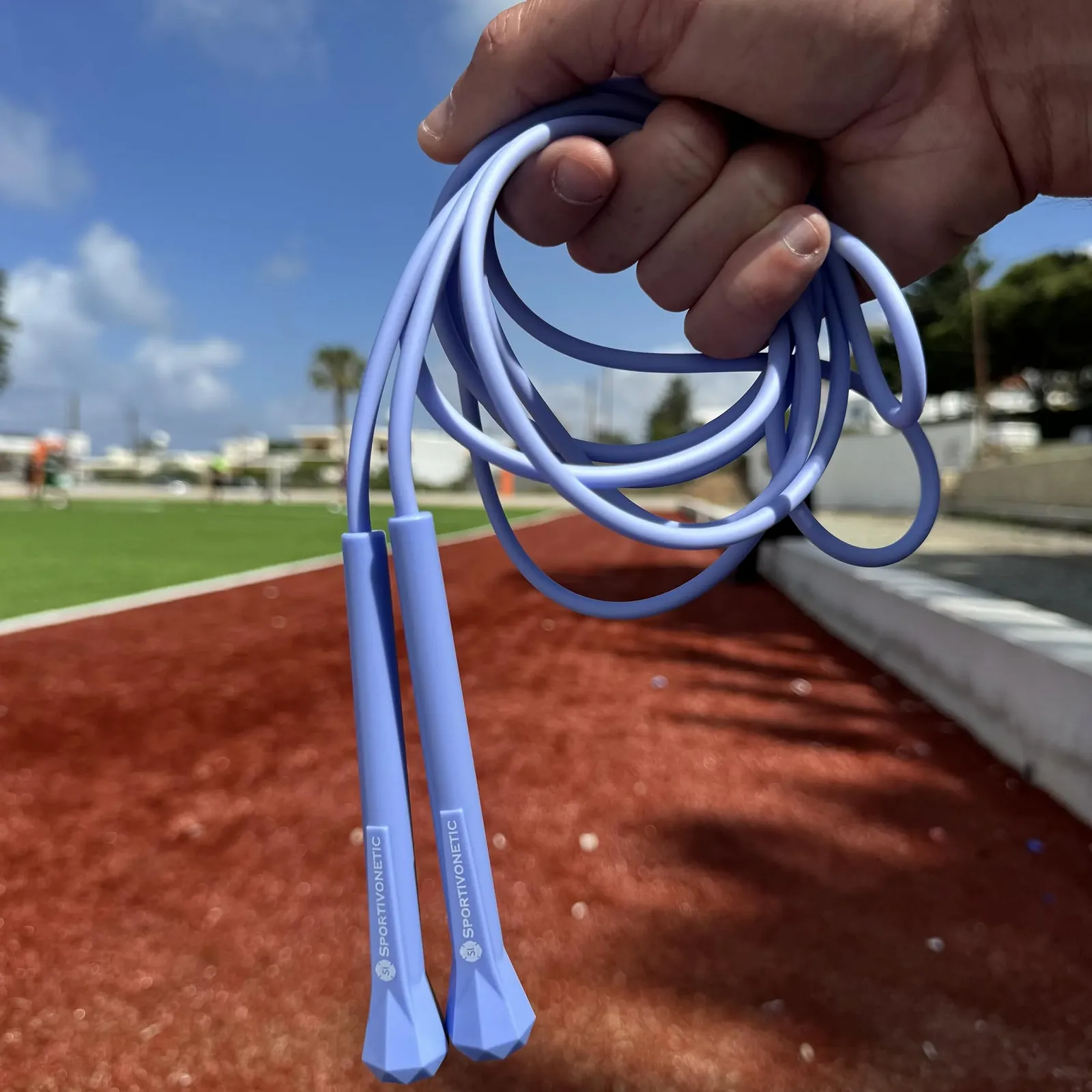 Набір скакалок Speed Rope Регульована Набір з 2 шт Чорний та синій, фото №5