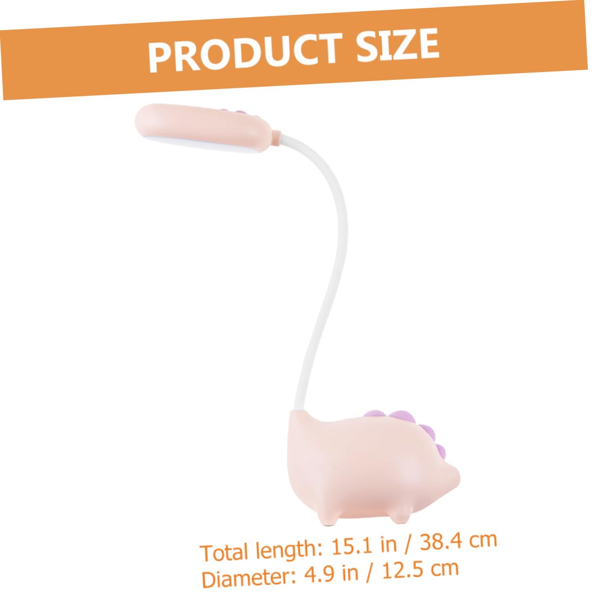 Настільна лампа UKCOCO дитяча світлодіодна у формі динозавра, фото №4