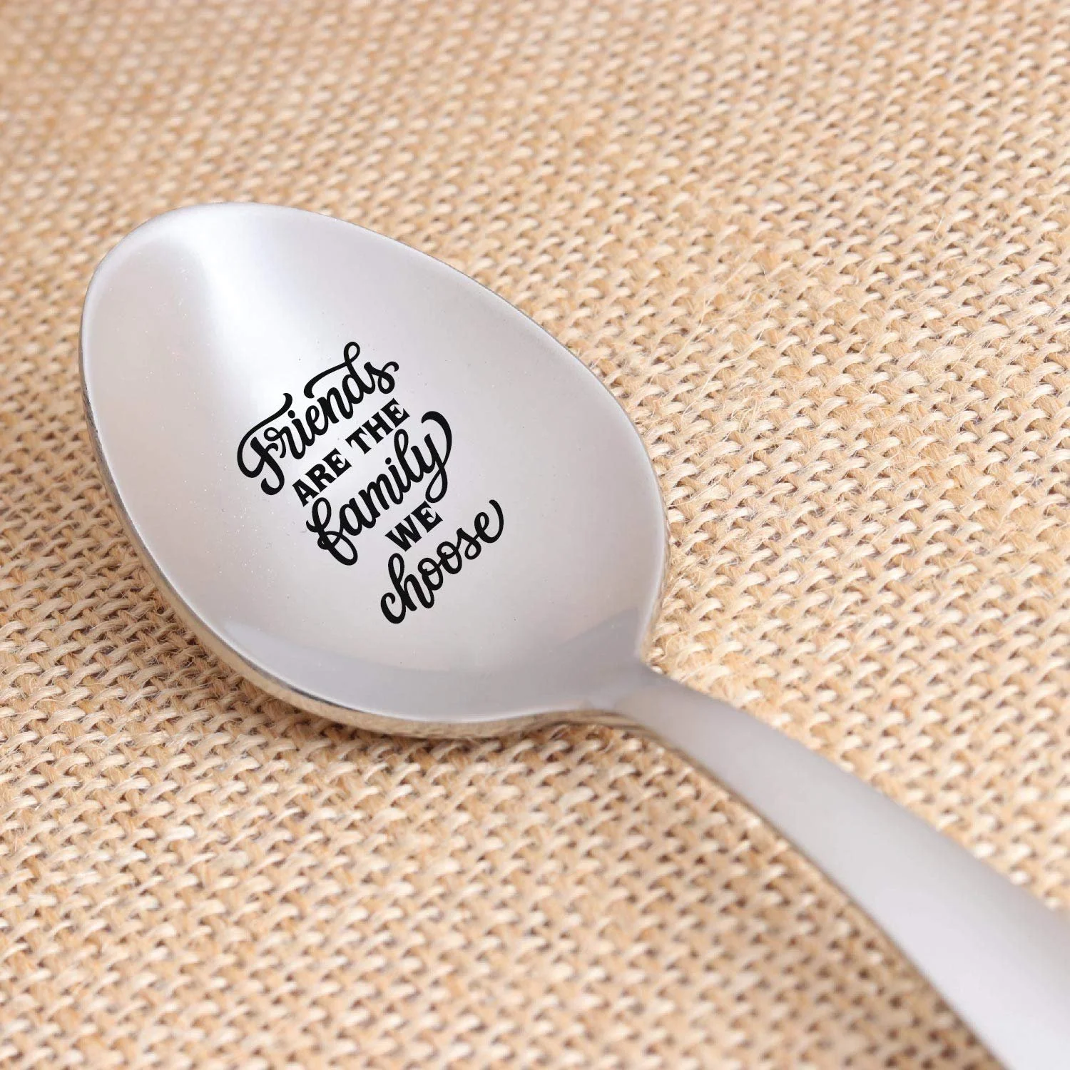 Ложка з гравіюванням Друзі це сім'я, яку ми обираємо, фото №6