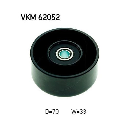 Паразитний/напрямний ролик поліклинового ременя SKF VKM 62052 для NISSAN правий верхній, фото №2