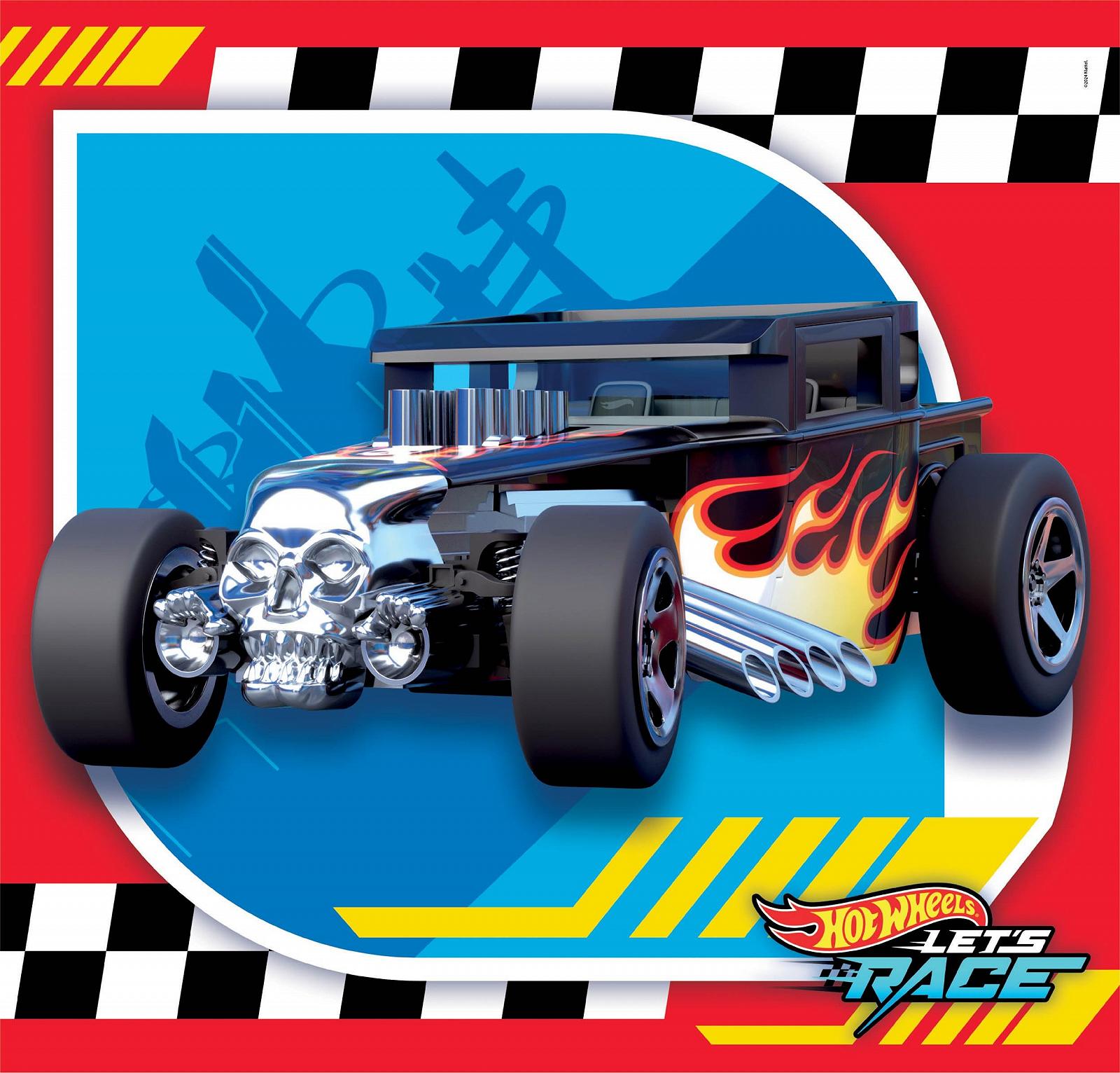 Пазл Clementoni Hotwheels 25313 3 x 48 элементов для детей от 5 лет разноцветный, фото №2 Пазл Clementoni Hotwheels 25313 3 x 48 элементов для детей от 5 лет разноцветный, фото №2