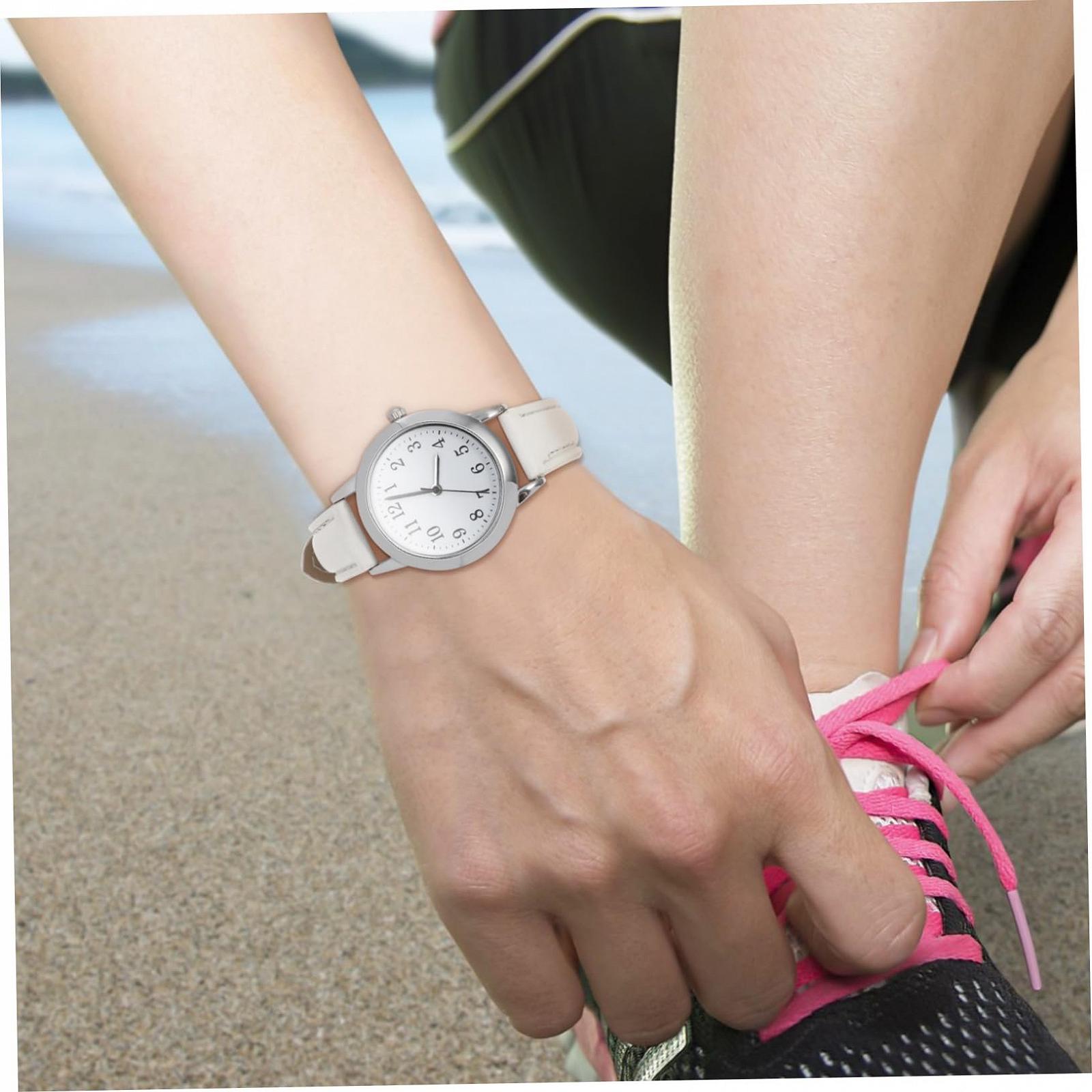 Женские наручные часы PartyKindom Ultra Flat White, фото №4