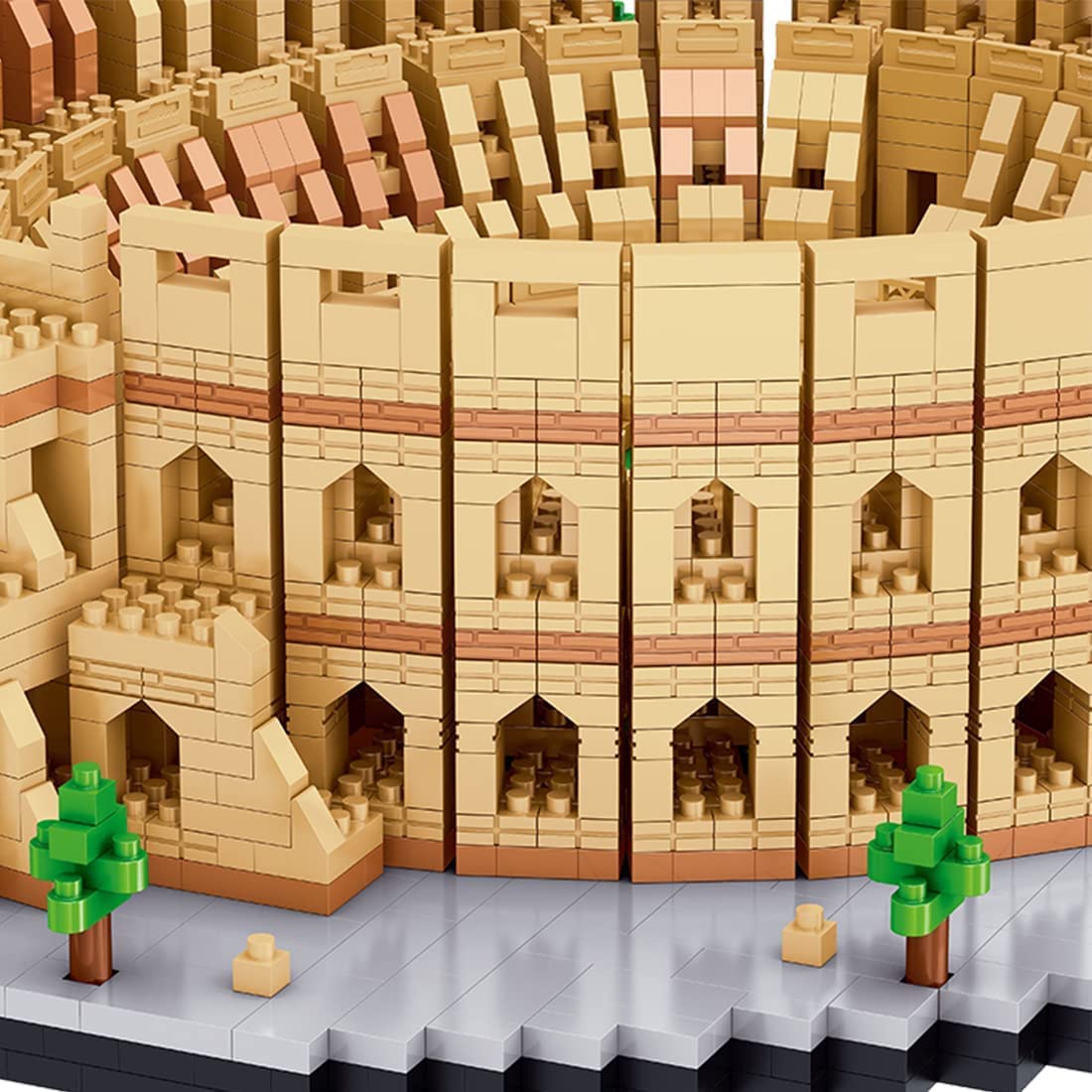 Набор блоков Roman Colosseum Architecture LZ8191 5594+ деталей подарок для взрослых и детей, фото №5