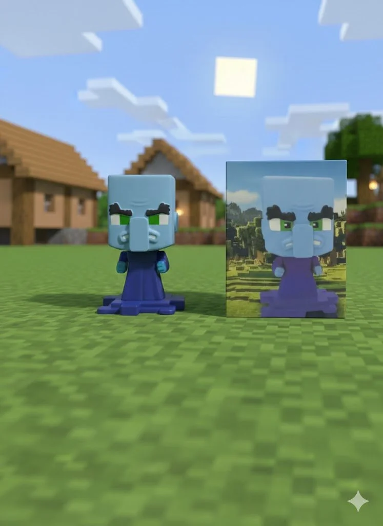 Фігурка Заклинач Minecraft (Minecraft Evoker) - McDonald's Happy Meal, фото №2 Фігурка Заклинач Minecraft (Minecraft Evoker) - McDonald's Happy Meal, фото №2