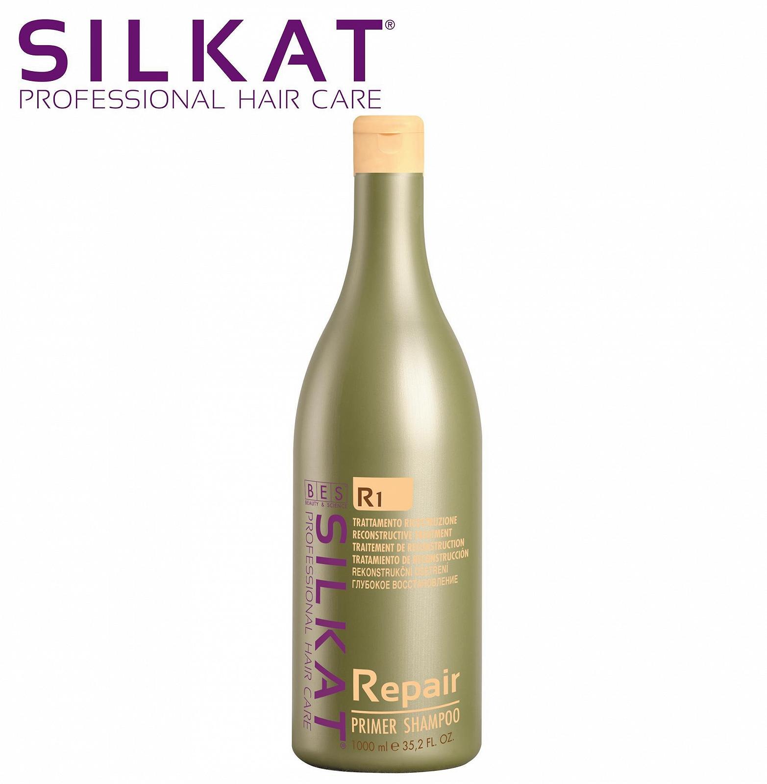 Шампунь BES Silkat R1 Repair Primer 1000 мл, фото №1