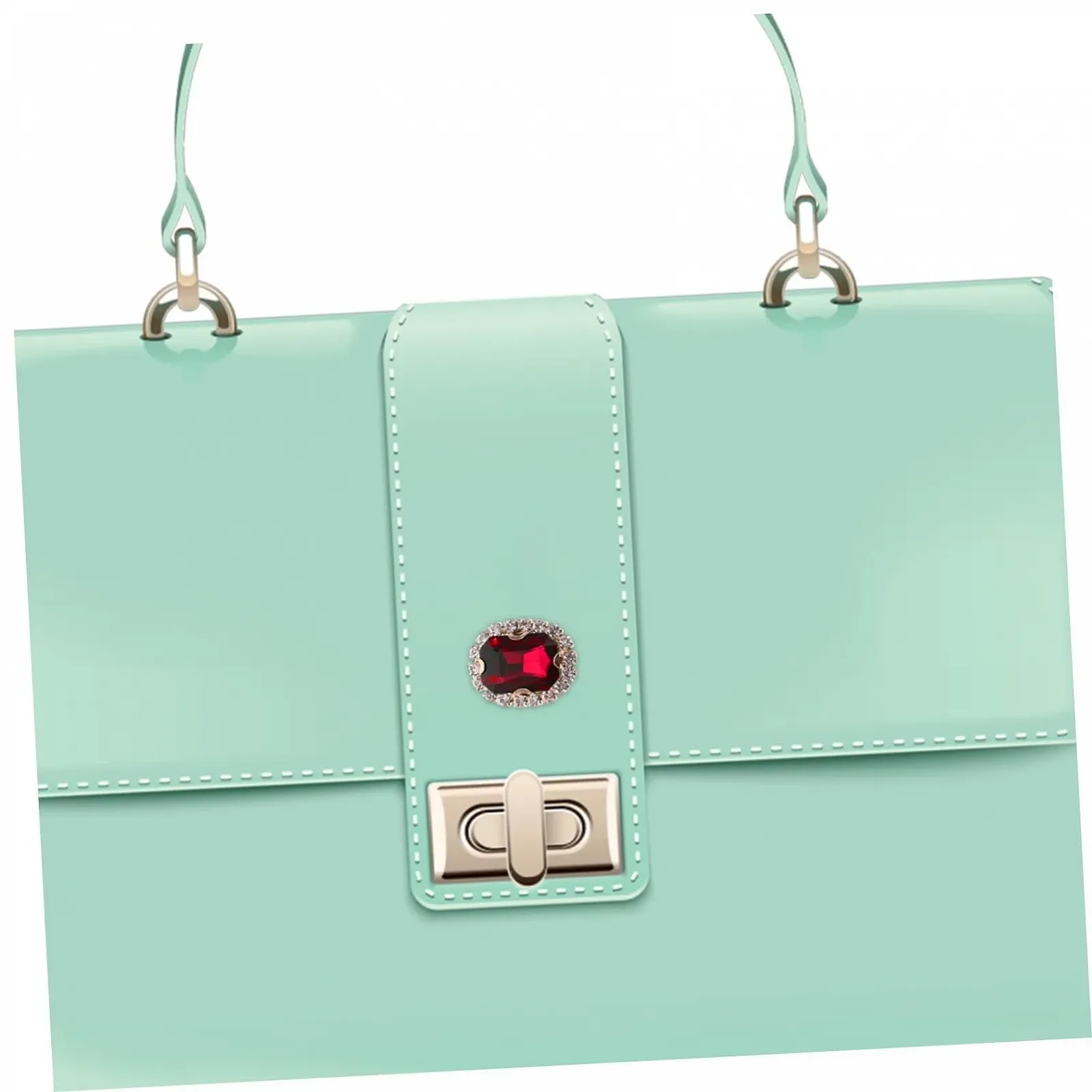 Стрази NUOBESTYприкраси для скляні, червоні, фото №5