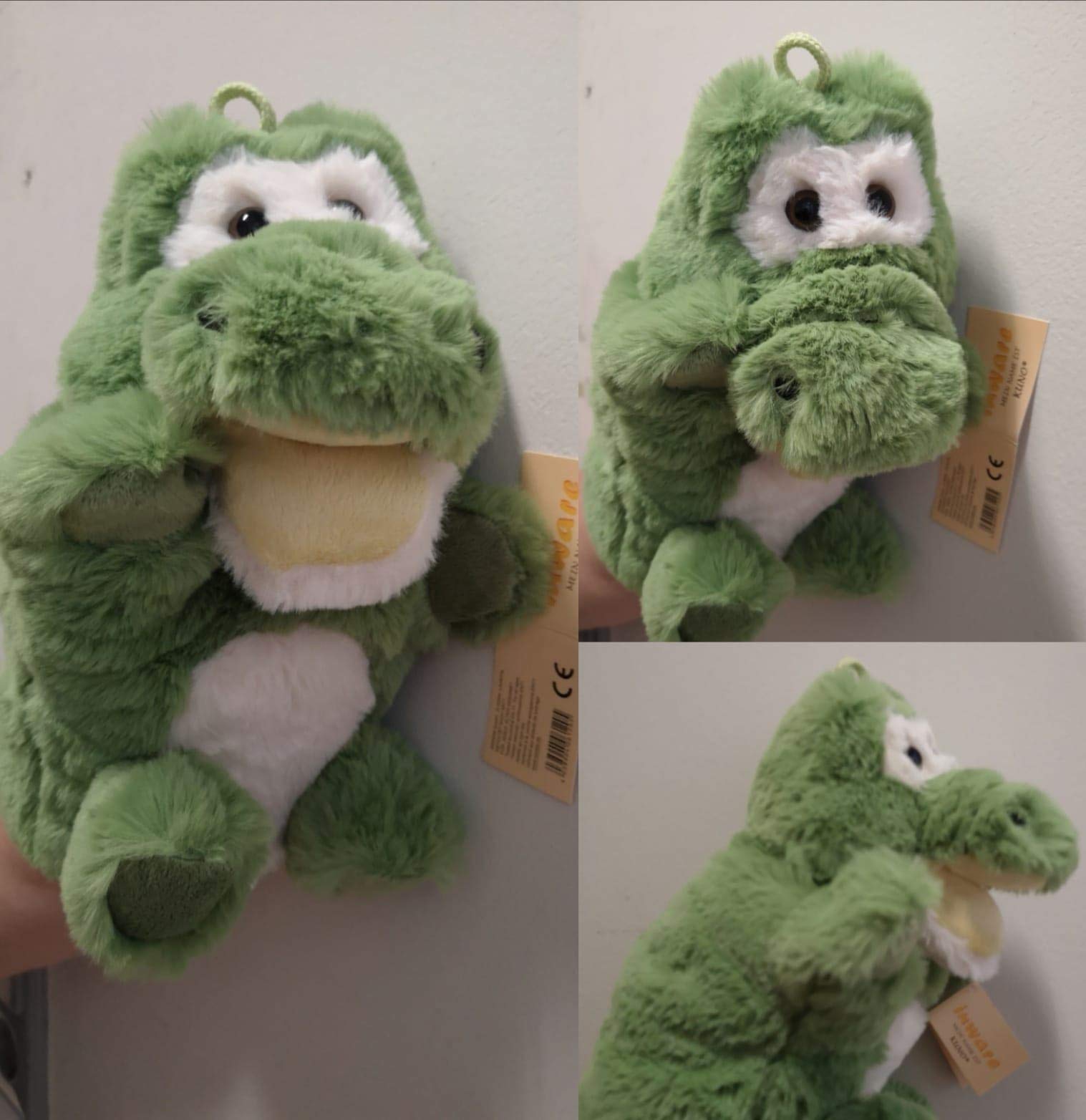 Іграшка Inware Ручна Лялька Крокодил Плюшевий 24 см, фото №1 Іграшка Inware Ручна Лялька Крокодил Плюшевий 24 см, фото №1