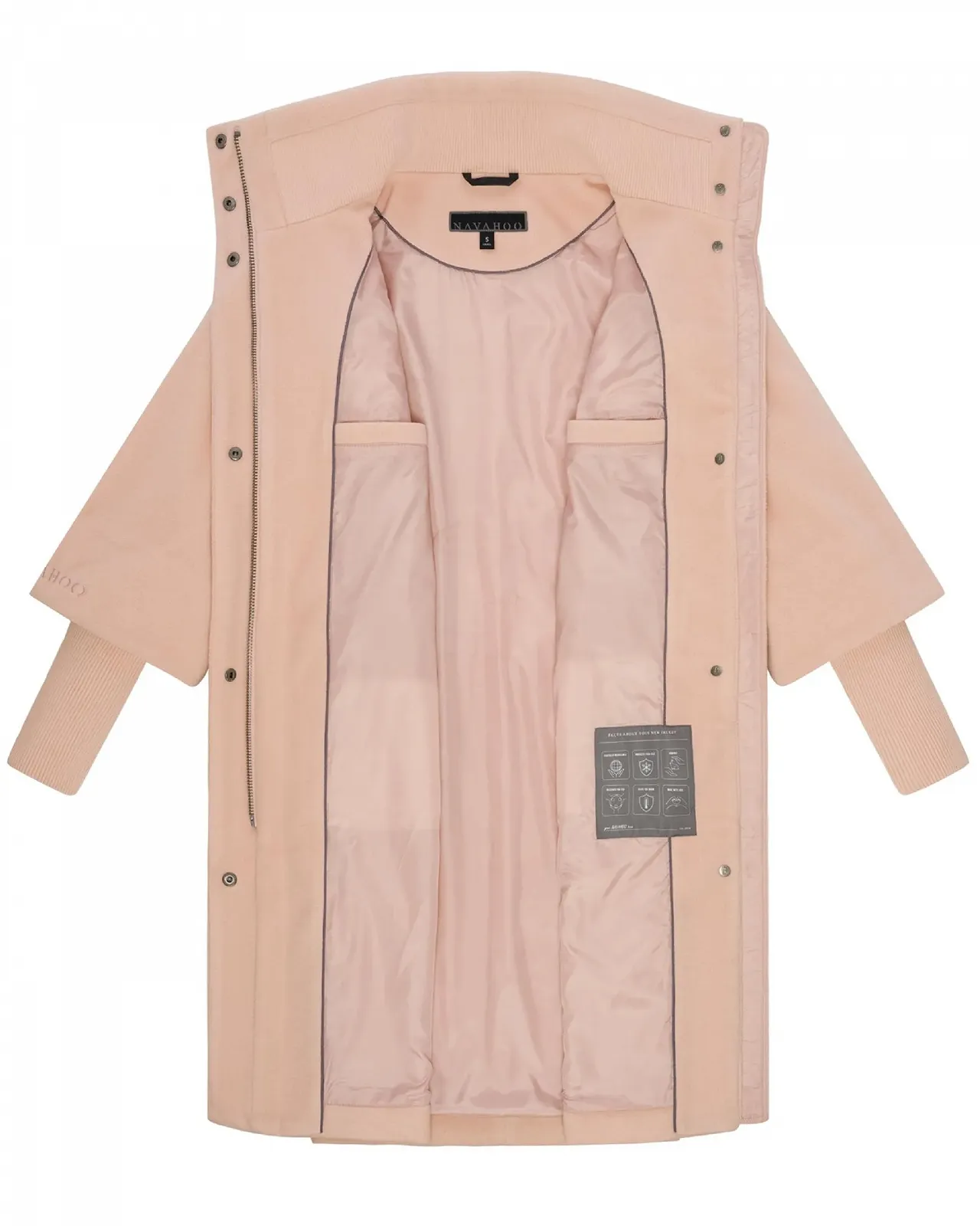 Траншеве пальто Navahoo Polar Blossom, фото №4