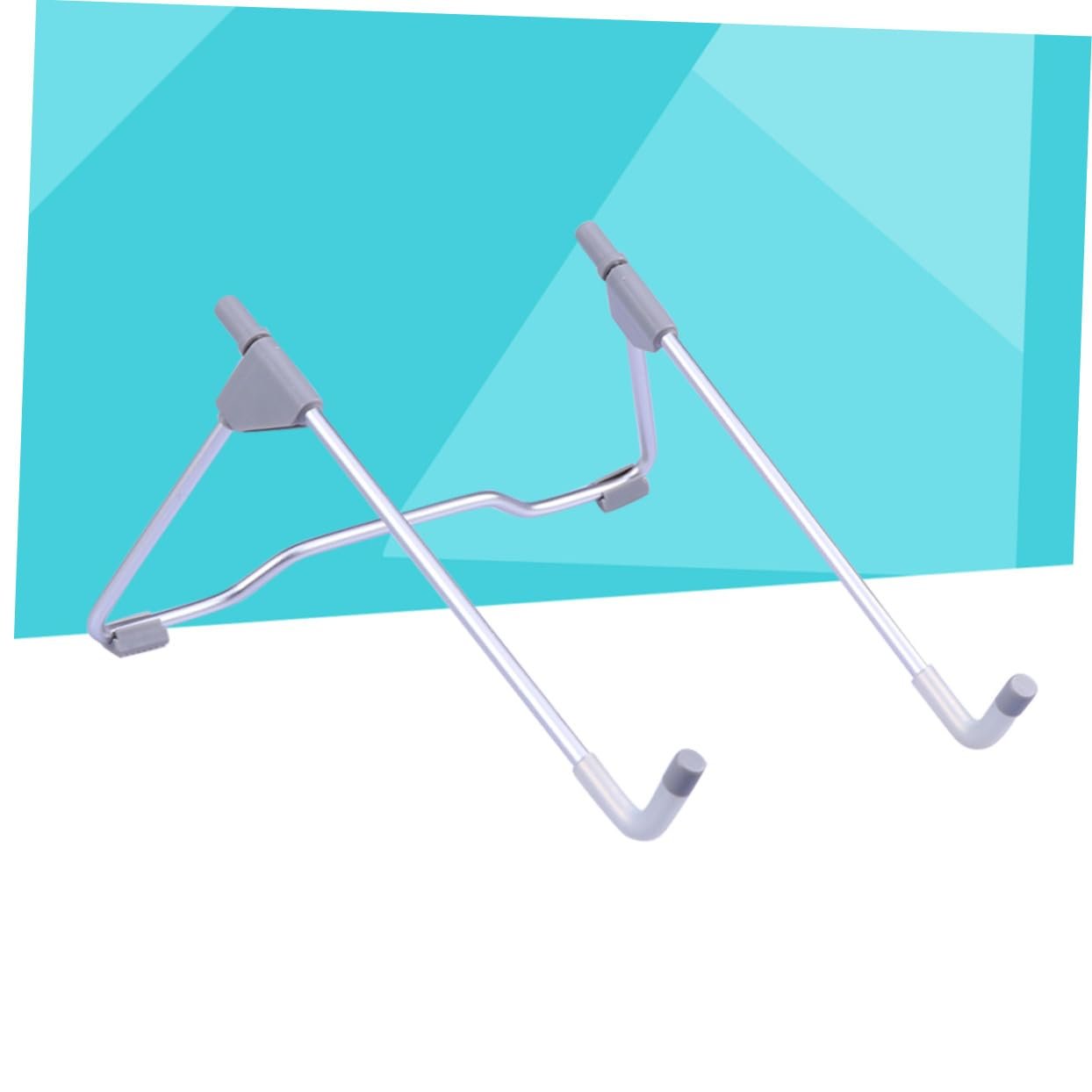 Підставка для ноутбука Tofficu, алюмінієвий сплав, регульована, складана, з нековзною силіконовою підставкою, фото №5