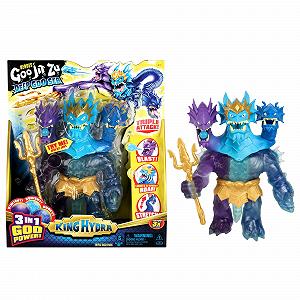 Фігурка Heroes of Goo Jit Zu Deep GOO Sea King Hydra з потрійною силою слизу, 3 головами, світловими та звуковими ефектами - Фото 1