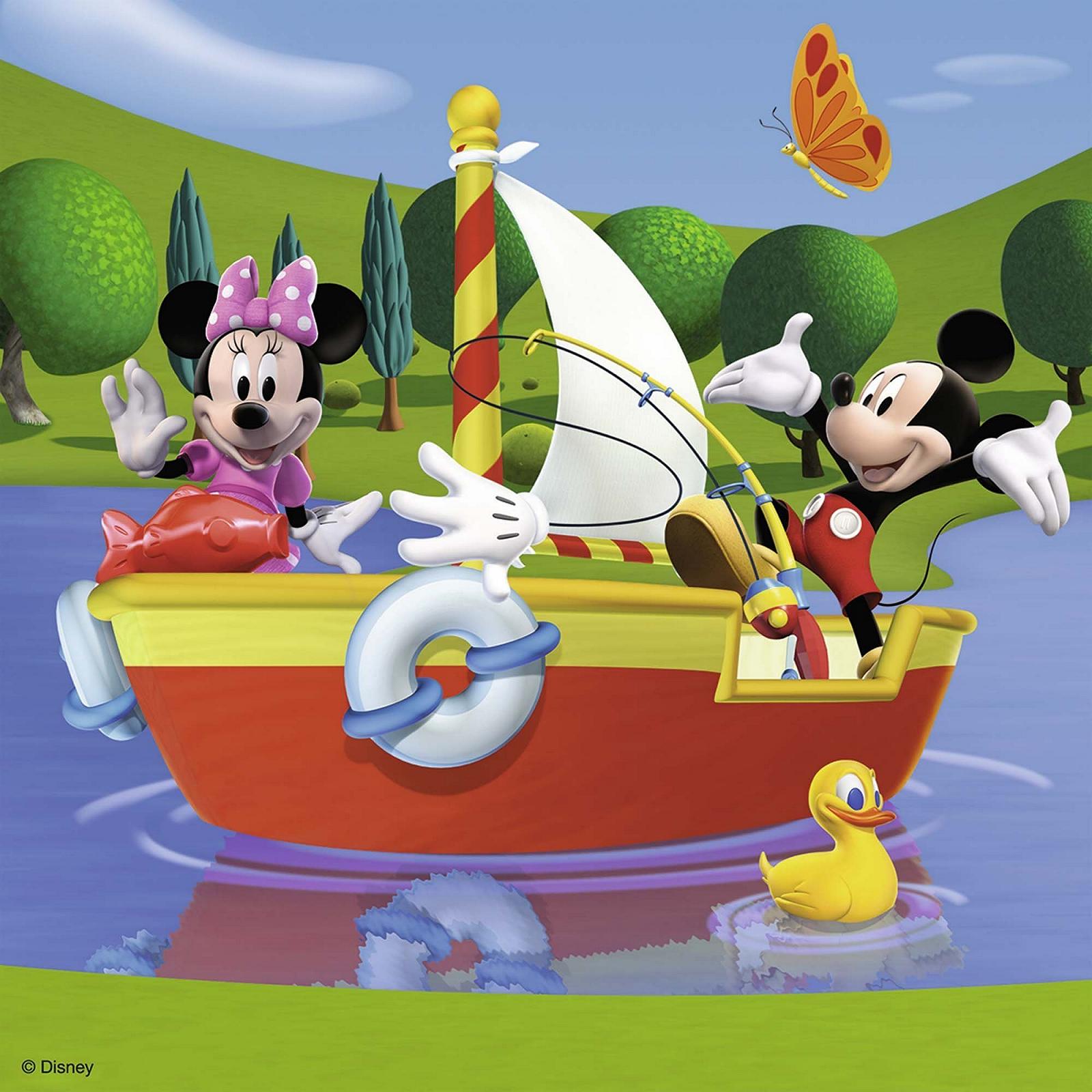 Пазли Ravensburger Disney Mickey Mouse Clubhouse 3x49 деталей, фото №4