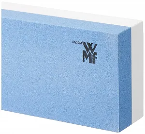 Точильный камень WMF двухсторонний 360/1000 с пластиковой подставкой synthetic.ua - Фото 1