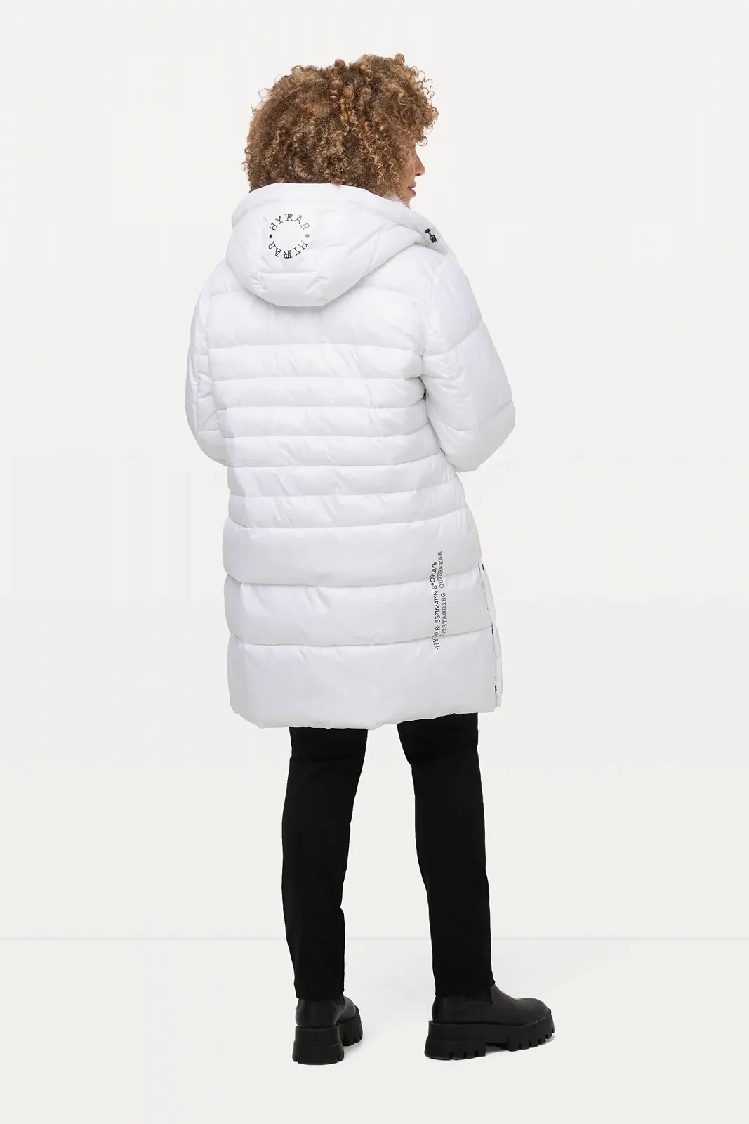 Жіноче пальто Ulla Popken Hyprar Puffer Contrast Accessories, фото №4