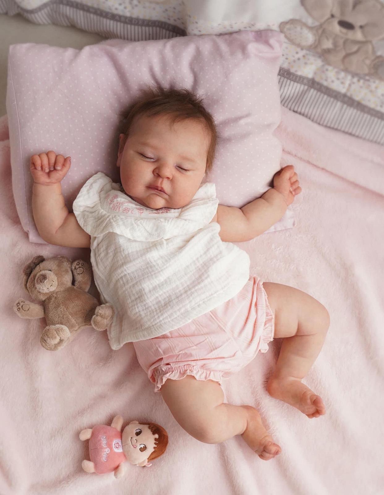 Кукла Anano Reborn Baby 20 Inch Силиконовая Кукла с Весовыми Аксессуарами для Детей от 3 Лет, фото №4