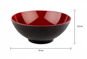 Миска APS Asia Plus из прочного меламина, универсальная, штабелированная пластиковая миска, салатница synthetic.ua - Фото 1