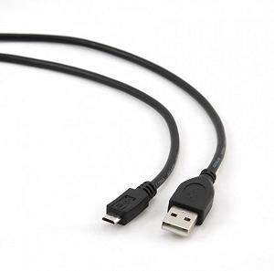 Кабель micro Cablexpert CCP-mUSB2-AMBM-0.3M, USB 2.0 A-тато/Micro B-тато 0.3 м synthetic.ua - Фото 1