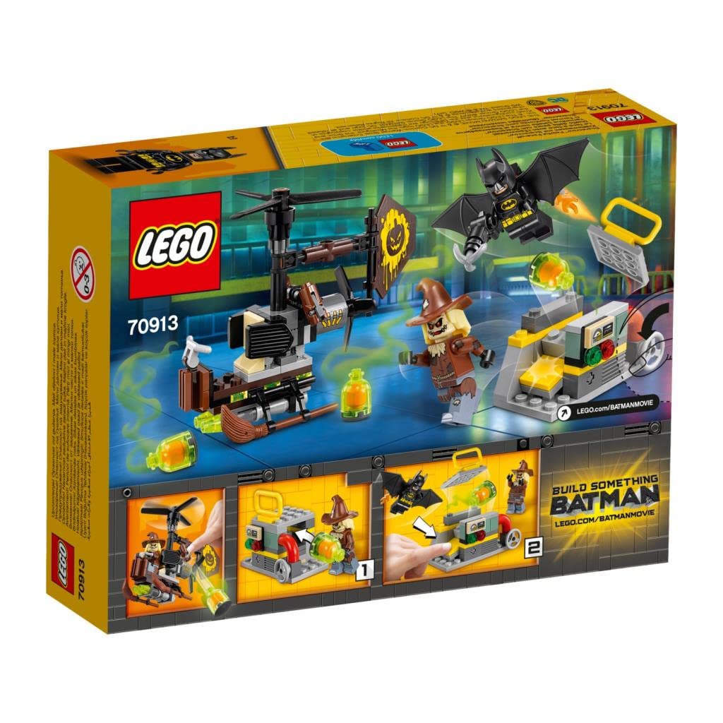 Конструктор LEGO DC Comics 70913 Batman Movie Scarecrow Fearful Face-Off Toy, фото №4