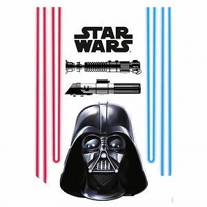 Наклейка на стену Komar Star Wars Darth Vader 14030h 50x70 см - Фото 1