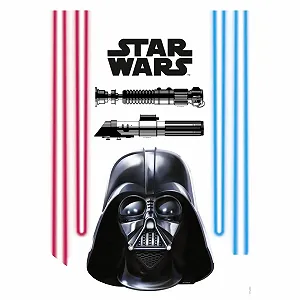 Наклейка на стіну Komar Star Wars Darth Vader 14030h 50x70 см - Фото 1