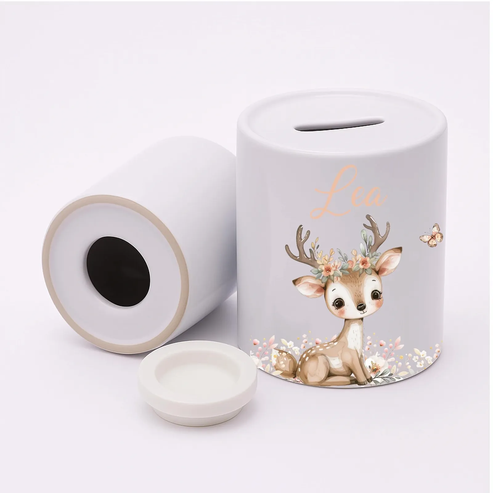 Скарбничка KIDSMOOD Персоналізована з ім'ям, Керамічна у формі свинки, фото №6 Скарбничка KIDSMOOD Персоналізована з ім'ям, Керамічна у формі свинки, фото №6