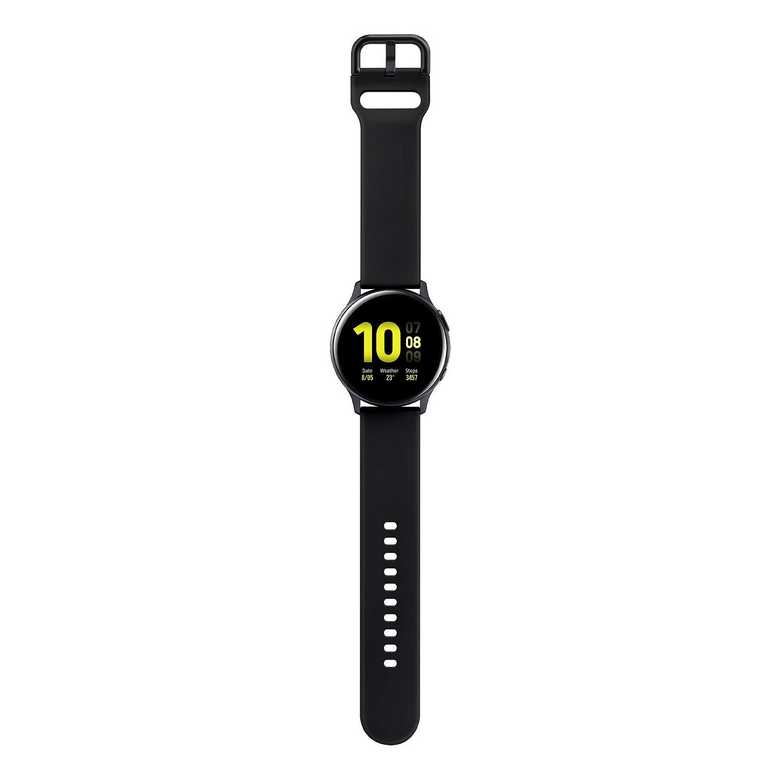Смарт-годинник Samsung Galaxy Watch Active 2 (Bluetooth) 40 мм, алюміній, чорний, фото №6