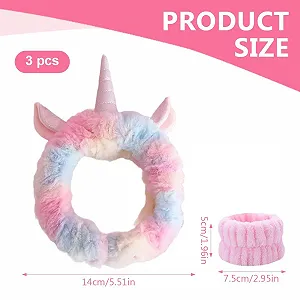 Жіноча пов'язка на голову, Еластична для вмивання обличчя synthetic.ua - Фото 1