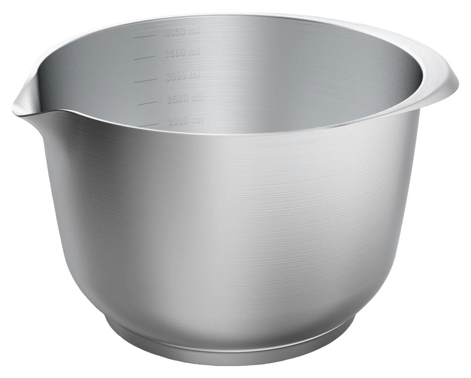 Миска для смешивания и подачи Birkmann Premium Baking 708617 4.0 л Нержавеющая сталь со шкалой и нескользящим кольцом Матовый, фото №1 Миска для смешивания и подачи Birkmann Premium Baking 708617 4.0 л Нержавеющая сталь со шкалой и нескользящим кольцом Матовый, фото №1