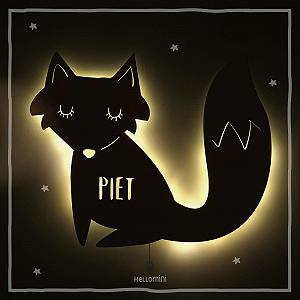 Ночник Hellomini Детская Спальня Лампа Ночник Индивидуально Конфигурируемый с Именем Ребенка Цвет и Комплектация Оригинал Hellomini [Энергетический Класс A++] synthetic.ua - Фото 1