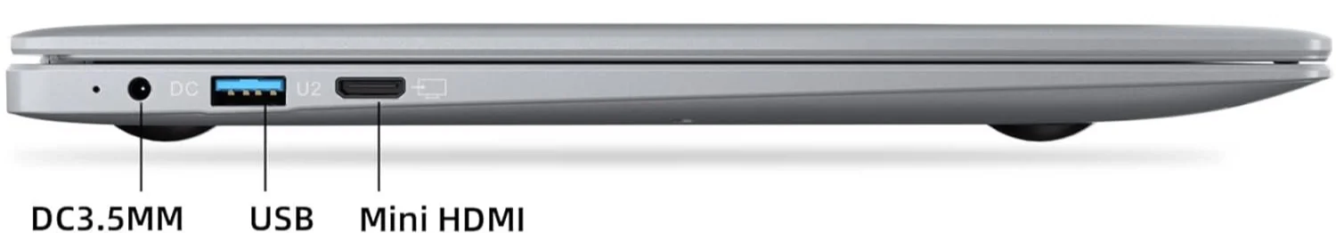 Ноутбук 14" Jumper EZbook S5 Intel Celeron N3350 RAM 12GB SSD 256 GB Windows 11 (UKR), фото №6