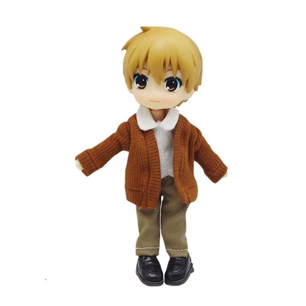 Кукла Uteruik Вязаный пиджак Кардиганы Одежда для OB11 1/12 BJD Кукол Повседневные костюмы Костюм Аксессуары Игрушки 1 Штука (#A), фото №2