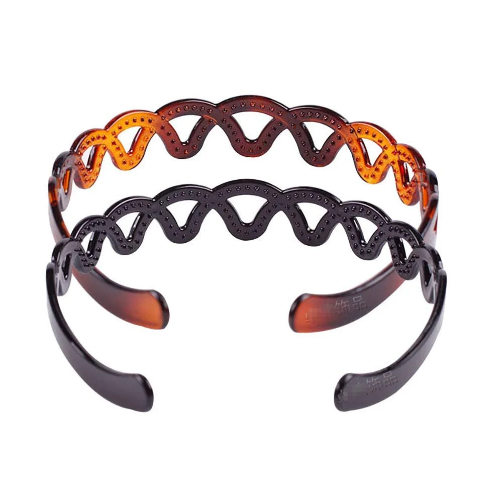 Обруч Чорний та Коричневий Твердий Пластиковий, фото №5