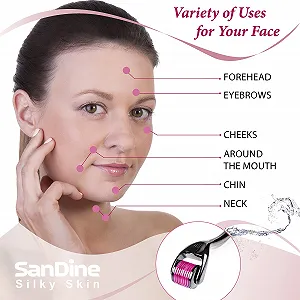 Ролер голковий - Micro Needle Derma Roller - Титановий голковий ролер для обличчя - 540 Мікроголок synthetic.ua - Фото 1