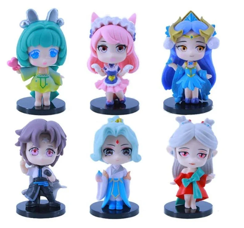 Фігурки Честь королів Honor of Kings дитячі фігурки іграшки 6 шт 9 см, фото №2