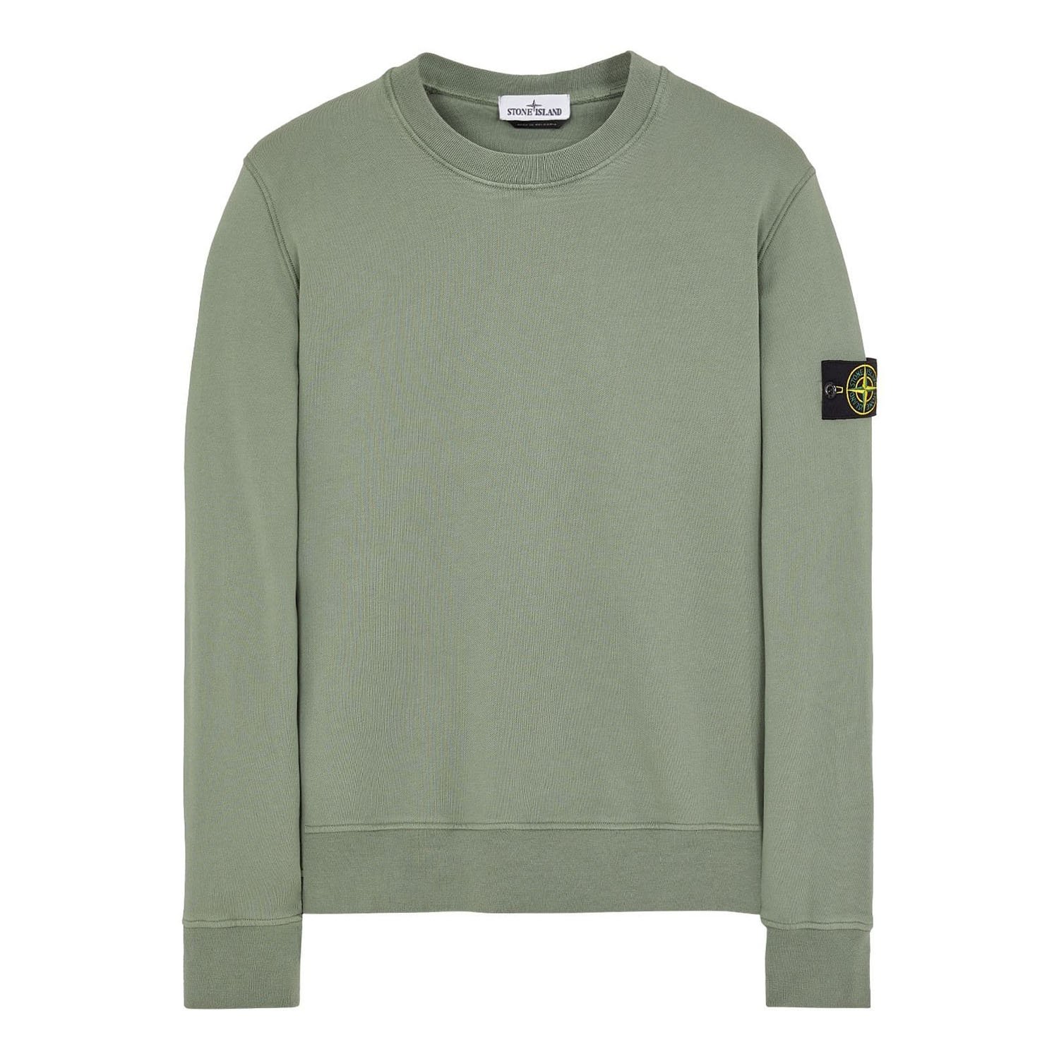 Джемпер Stone Island Garment Dyed Crewneck Sweatshirt "Musk XL, фото №1