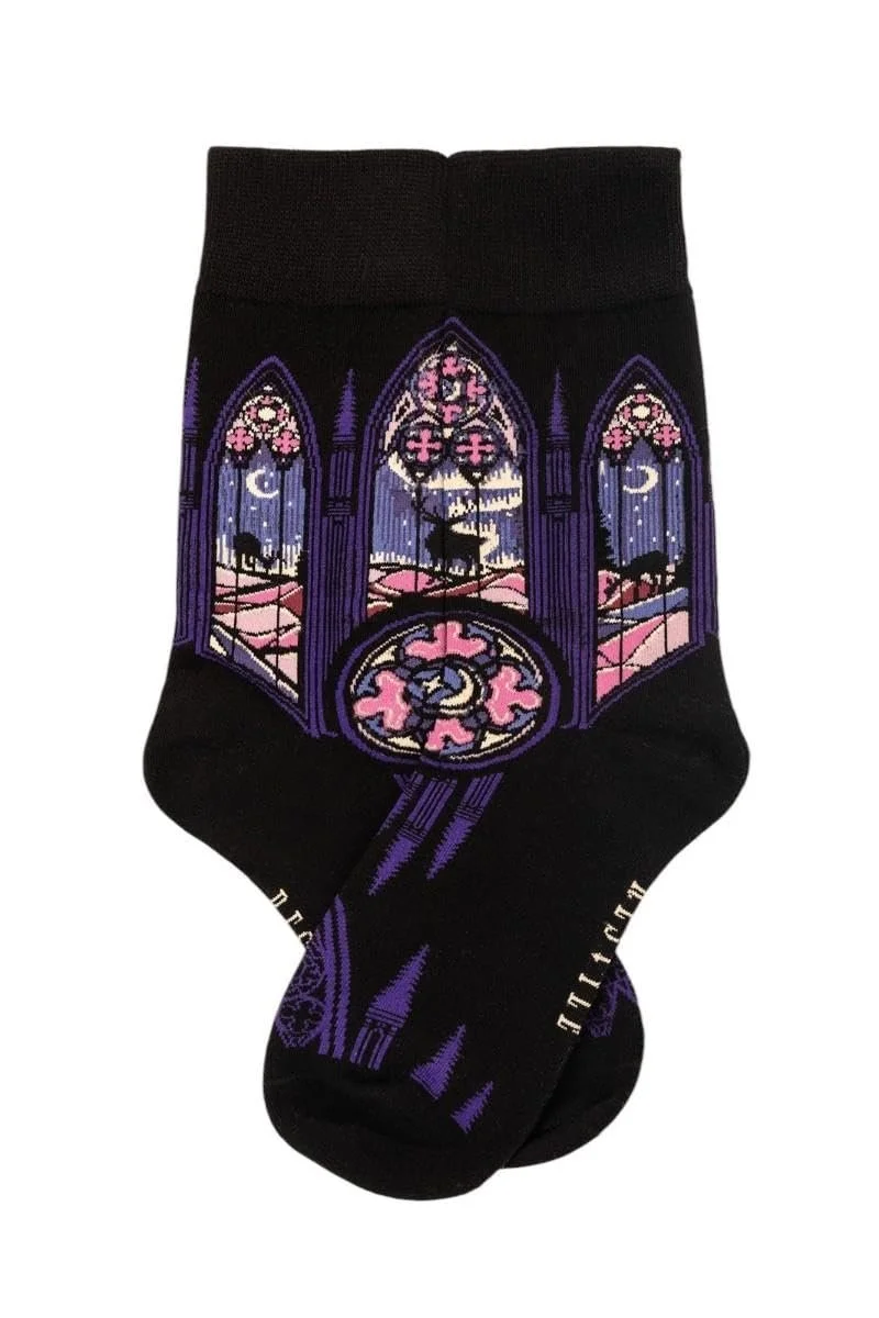 Шкарпетки Restyle Hare Moon Jacquard, фото №1 Шкарпетки Restyle Hare Moon Jacquard, фото №1