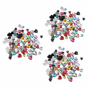 Стразы для ногтей Healvian Сердце Акриловые - Фото 1