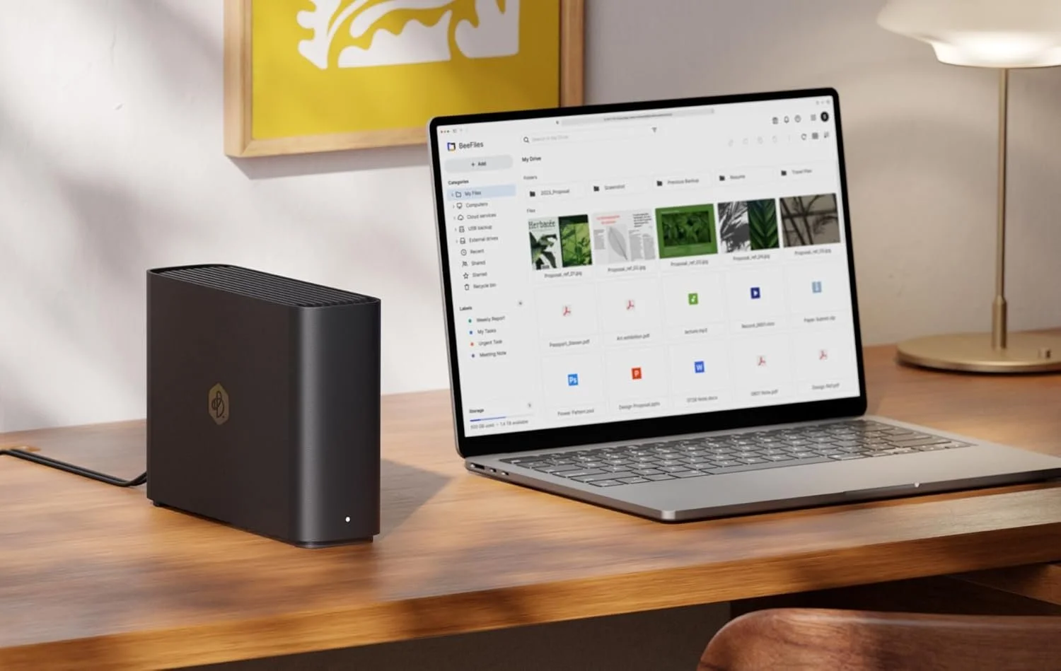 Мережеве сховище Synology BeeStation 4TB Black, фото №9 Мережеве сховище Synology BeeStation 4TB Black, фото №9