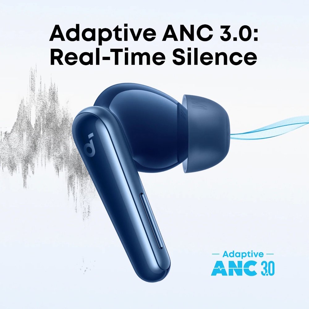 Наушники Anker Soundcore Liberty 5 Hi-Res ANC3.0 12/48ч Blue, фото №8
