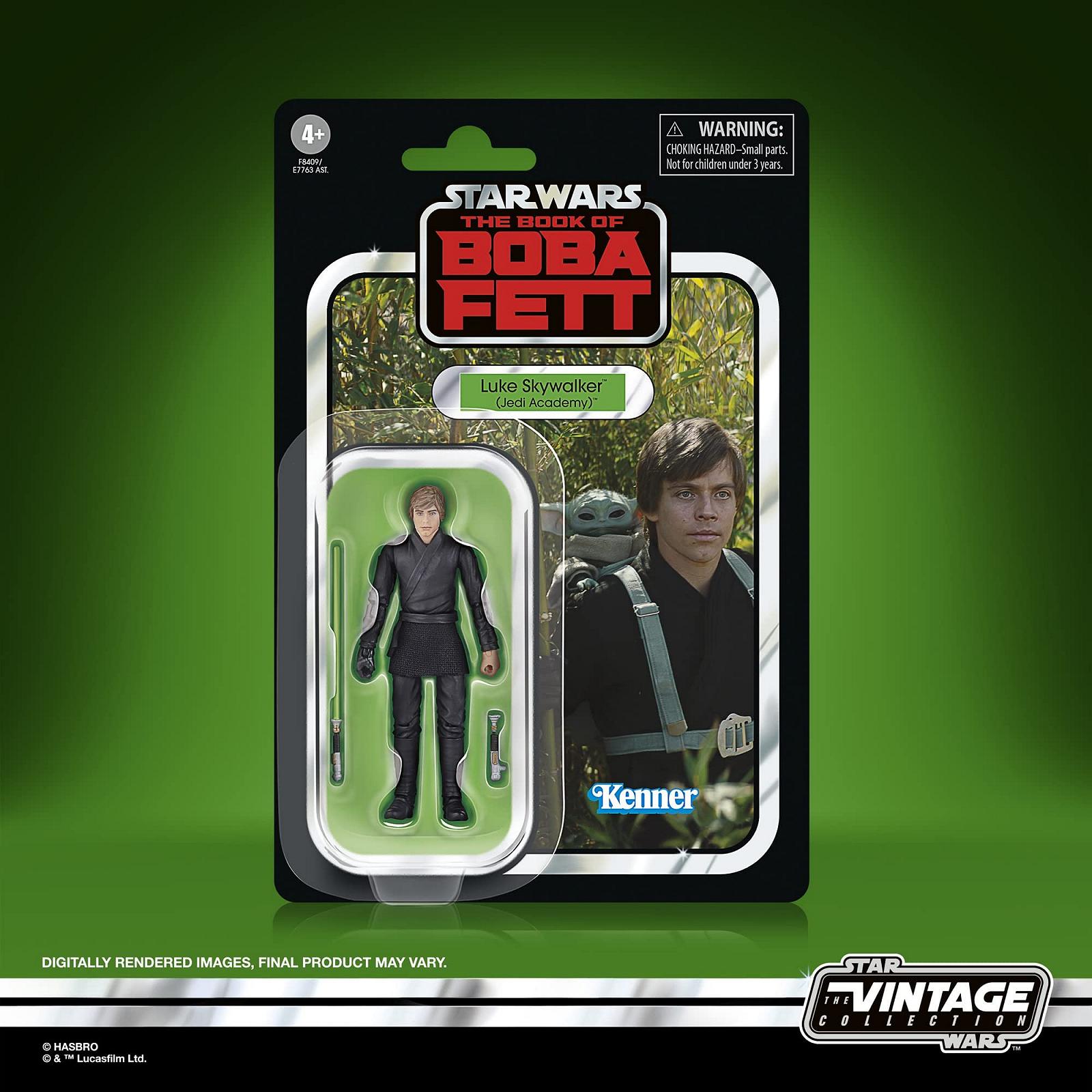 Фигурка Star Wars The Vintage Collection Люк Скайвокер (Jedi Academy) Star Wars: The Book of Boba Fett 9,5 см, фото №2